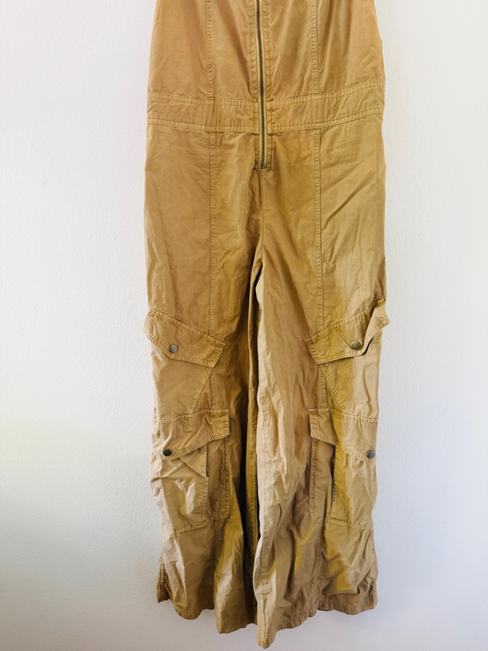 BDG Tan Cargo Utility Jumpsuit - Picture 9 of 12